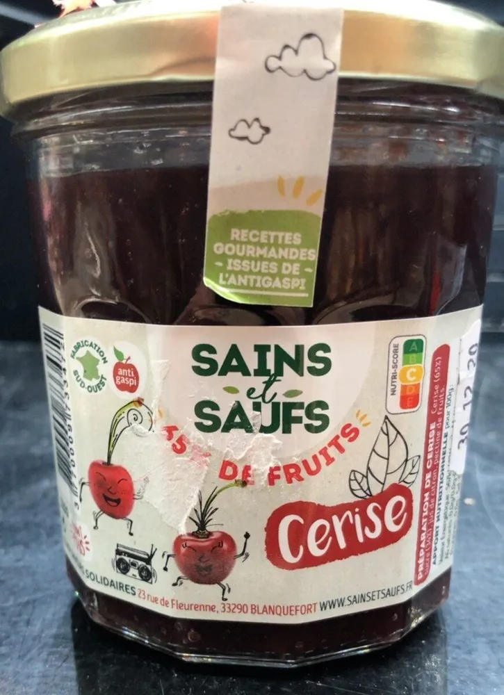 Confiture de cerises
