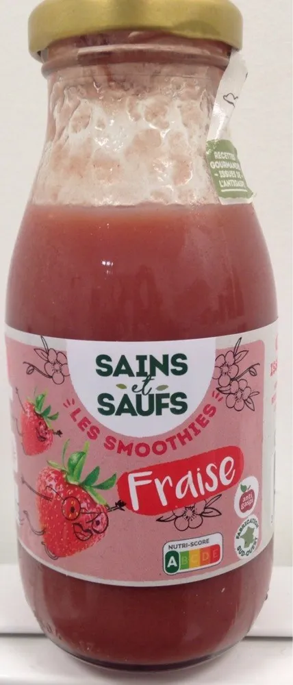 Les smoothies Fraise