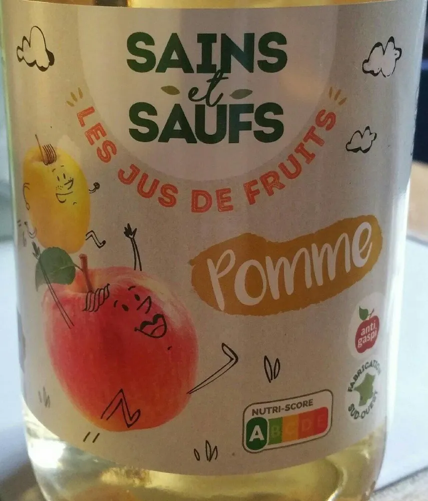 Les jus de fruits