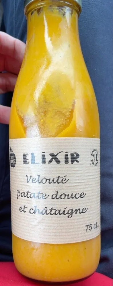 Velouté patate douce et chataigne
