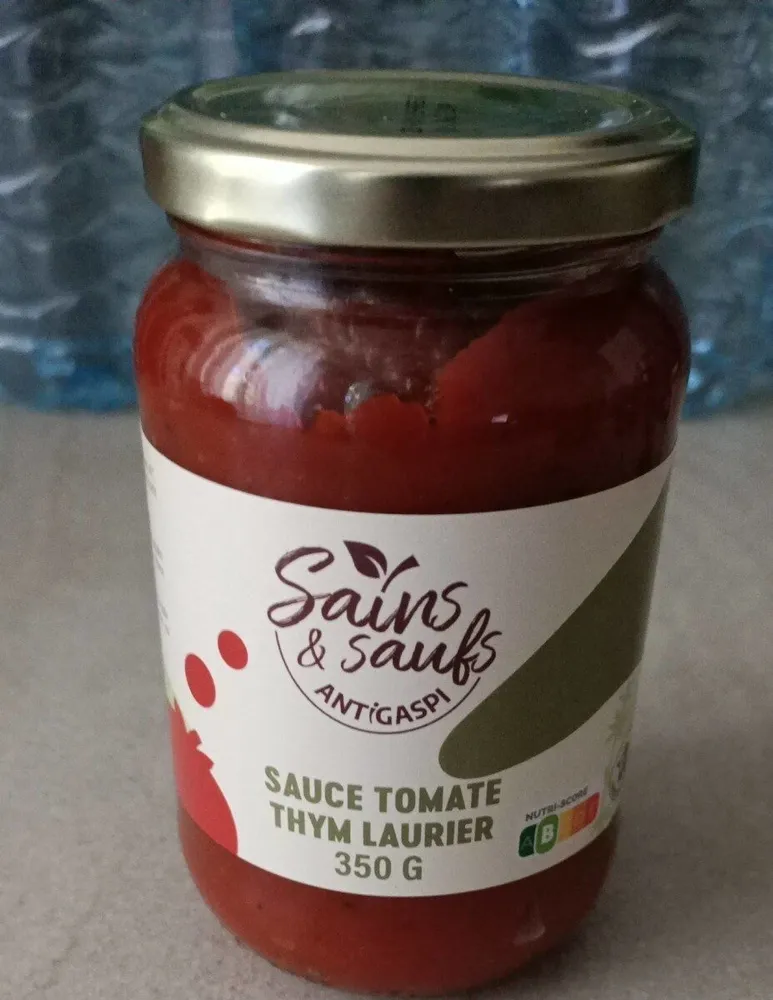 Sauce tomate thym laurier
