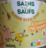 Citronnade miel gingembre