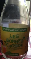 Citronnade miel menthe