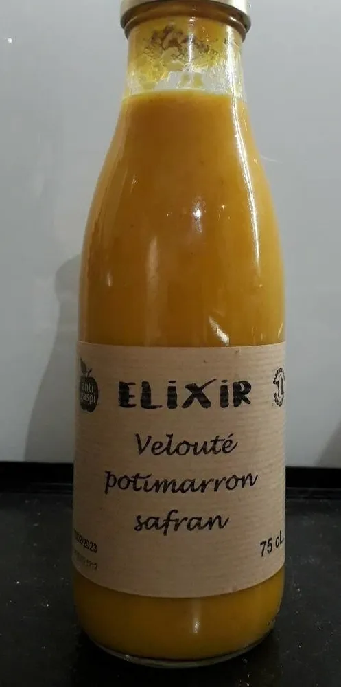 Velouté potimarron safran