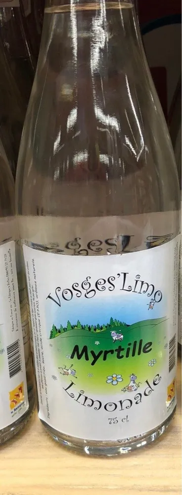 Limonade myrtille