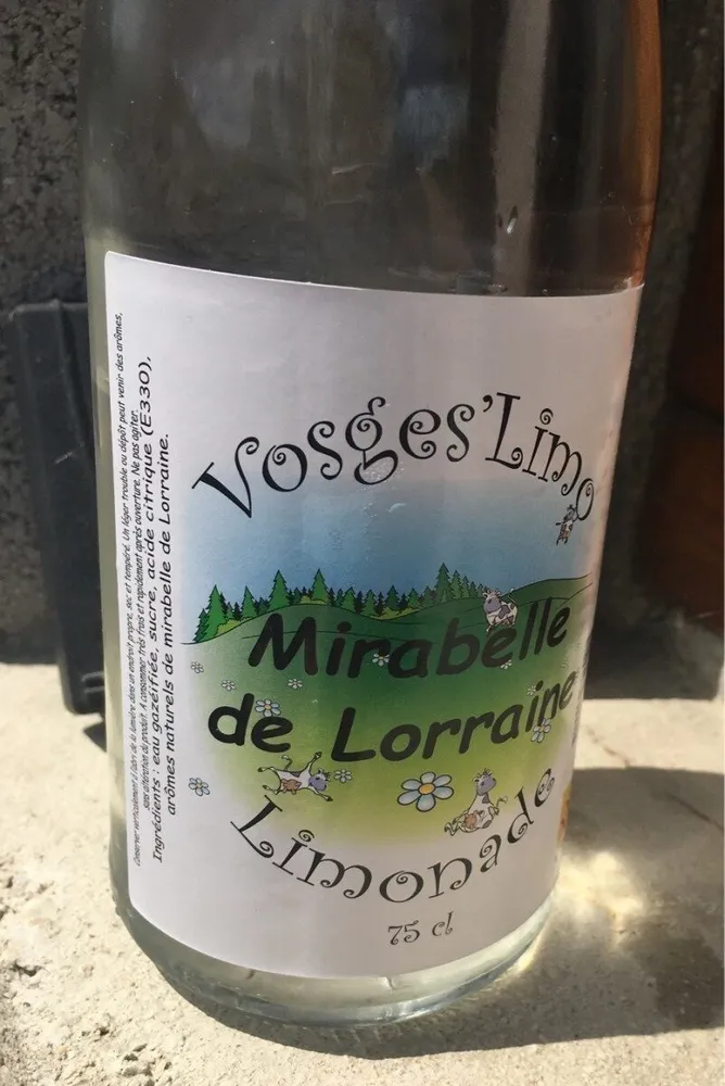 Limonade a la mirabelle