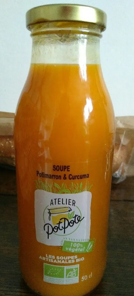 Soupe potimarron et curcuma