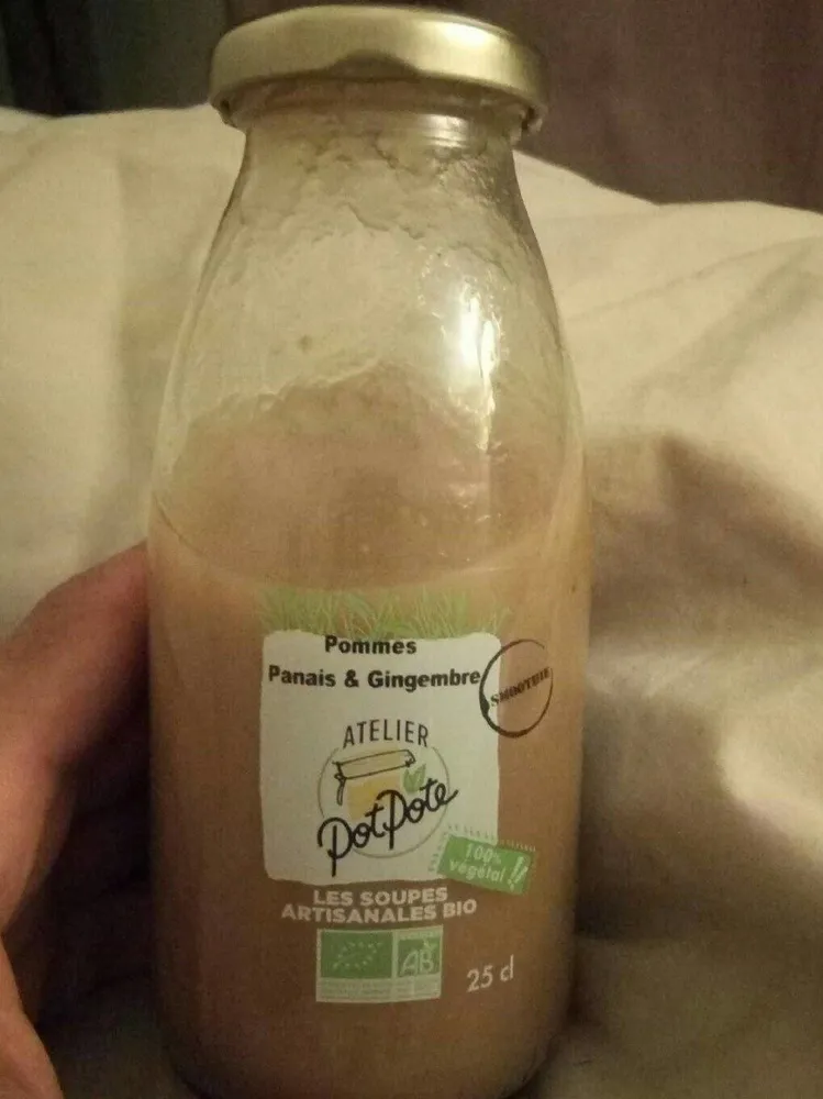 Smoothie Pommes, panais & gingembre