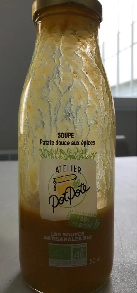 Soupe patate douce aux epices