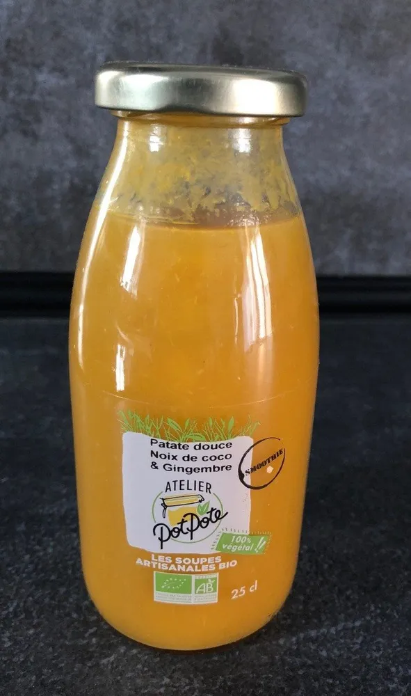 Patate douce Noix de Coco et Gingembre