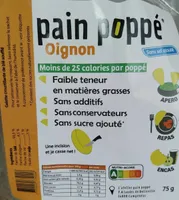 Pain poppé oignon