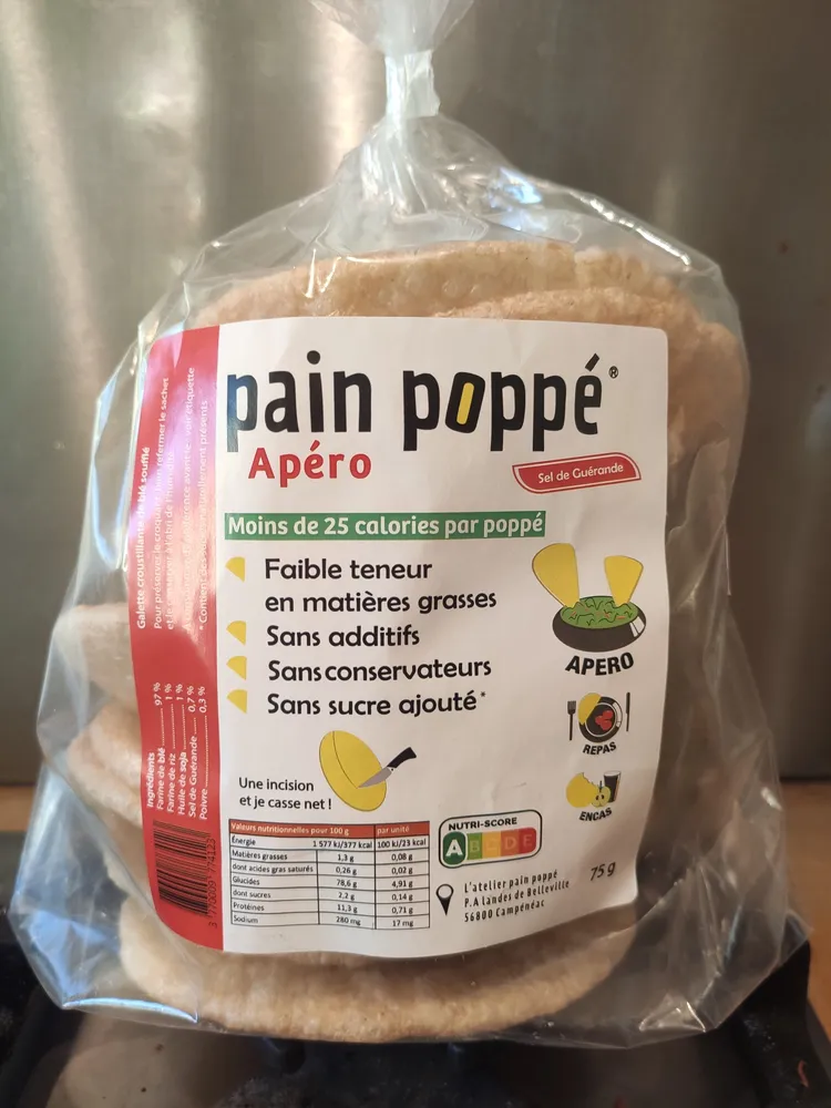 Pain Poppé Apéro