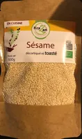 Sésame decortiqué et toasté