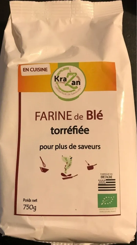 Farine de blé torréfiée