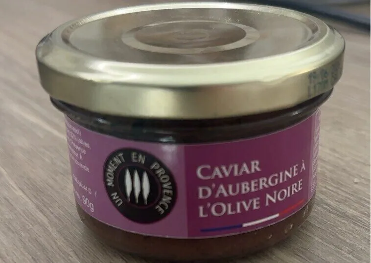 Caviar d’aubergine à l’olive noire