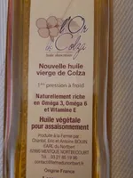 Huile vierge de colza