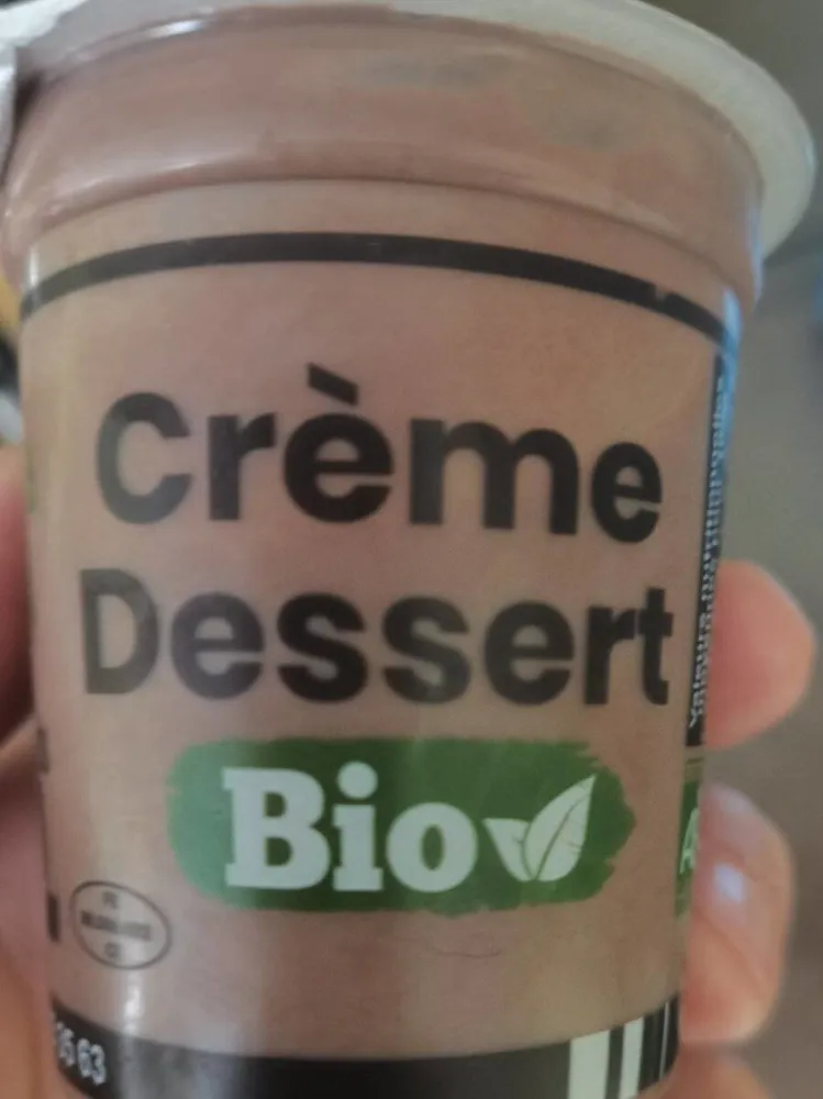 Crème dessert chocolat bio