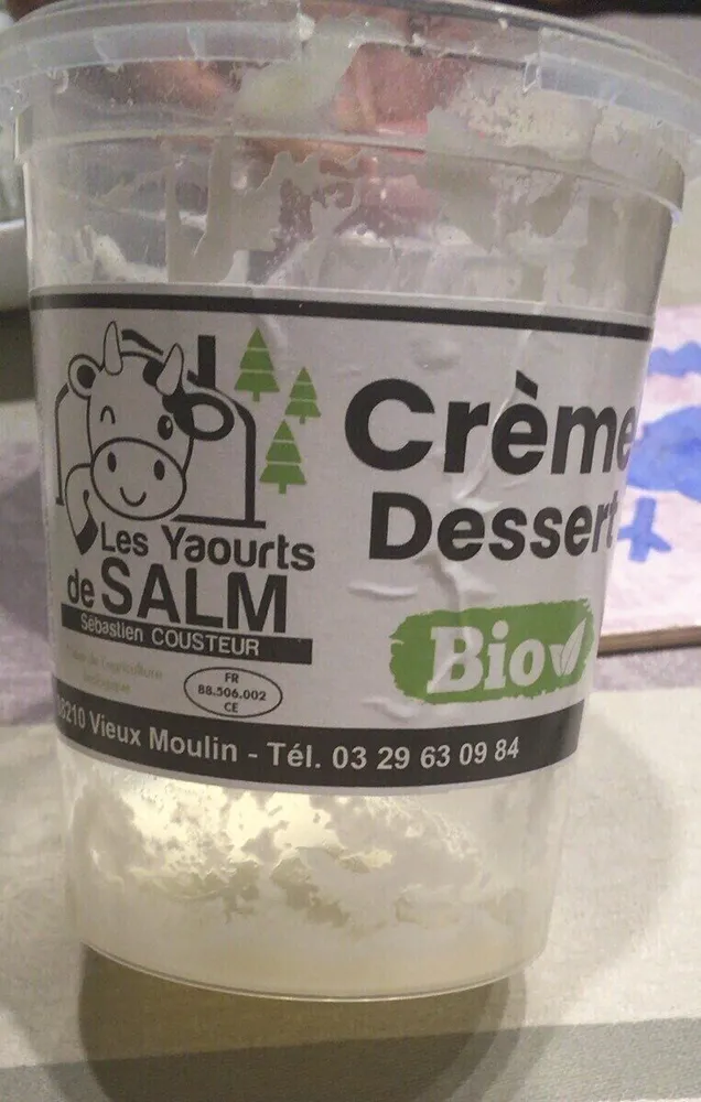 Crème dessert