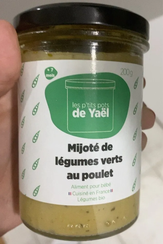 Mijote de legumes verts au poulet