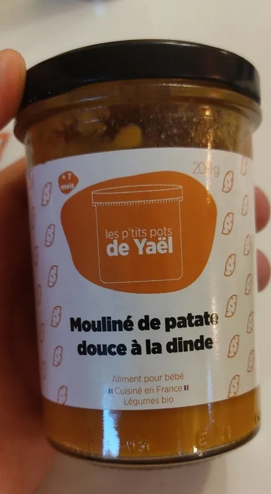 Mouliné de patate douce à la dinde
