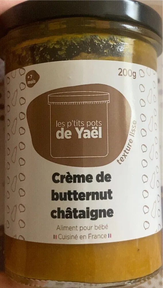 Creme de butternut Châtaignes