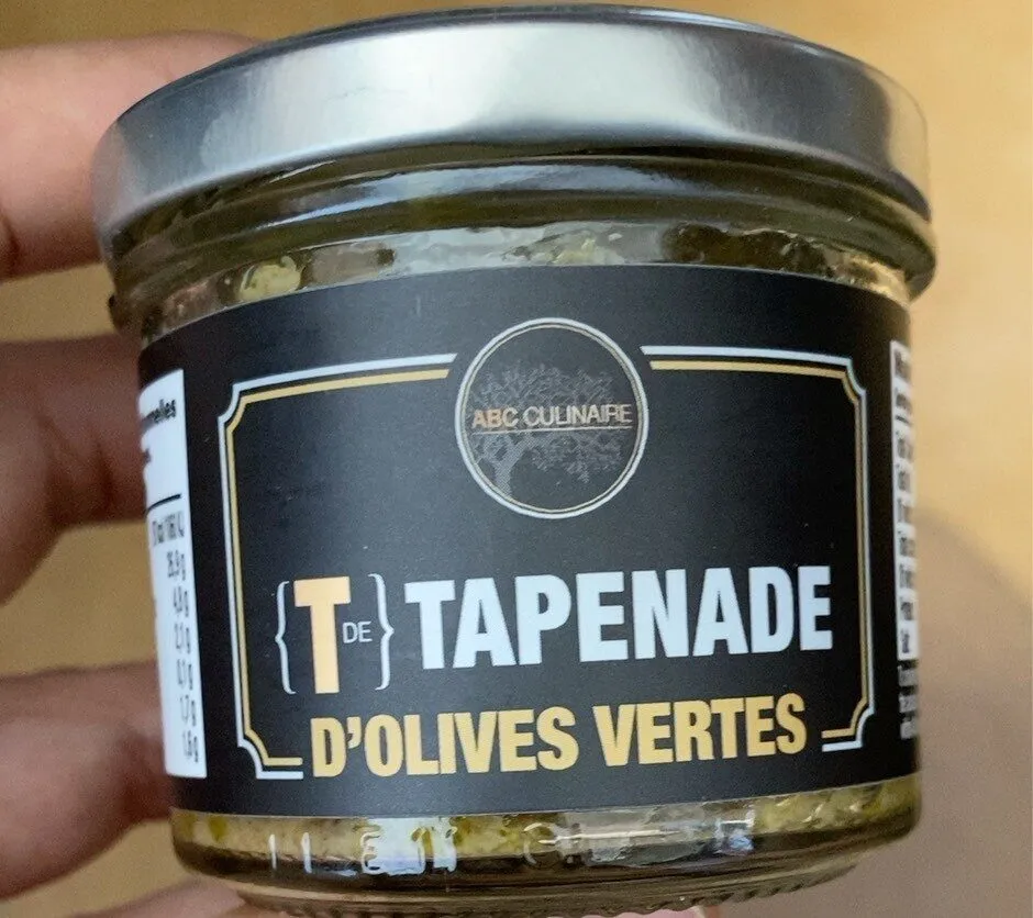 Tapenade d’olives vertes