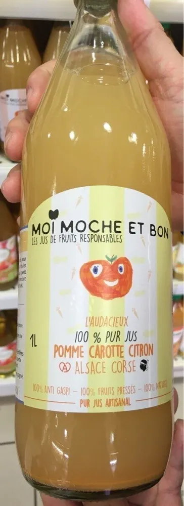 Jus pomme carotte citron