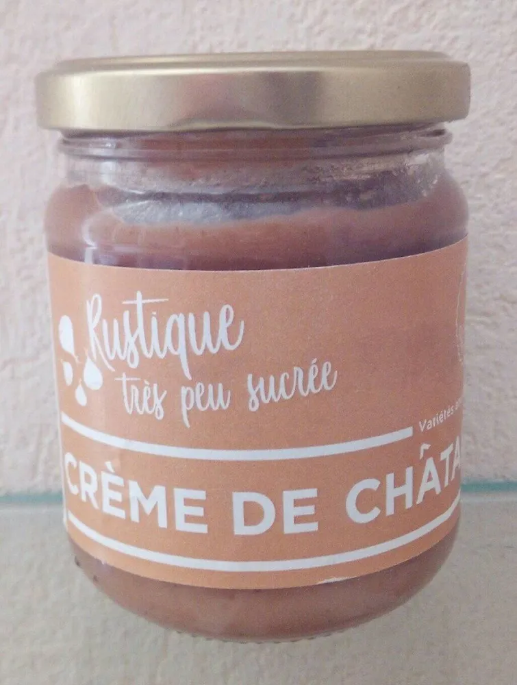 Crème de Châtaigne Rustique très peu sucrée