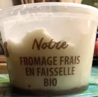 Notre fromage frais en faisselle bio