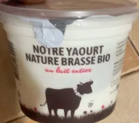 Yaourt nature brassé