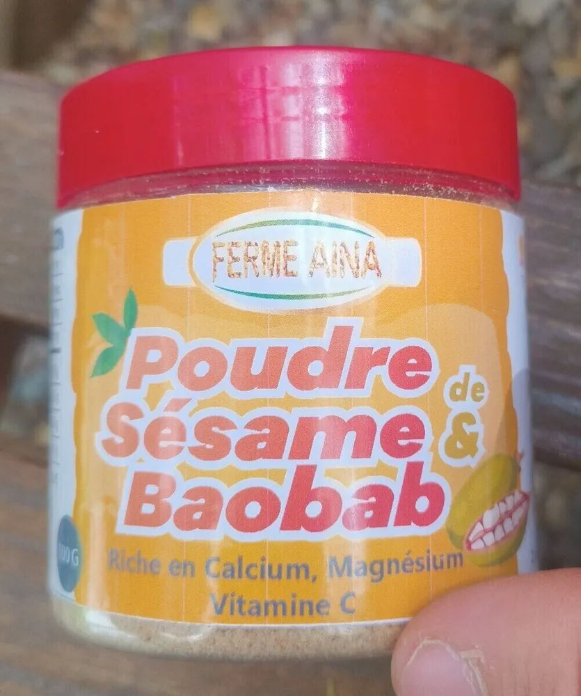 Poudre sesame et baobab