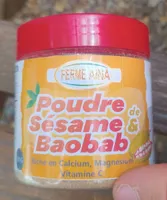 Poudre sesame et baobab