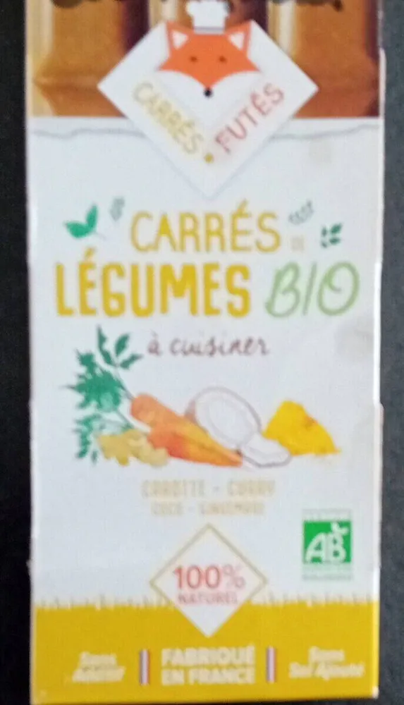 Carrés Légumes Bio