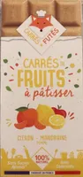 Carrés fruits à patisser