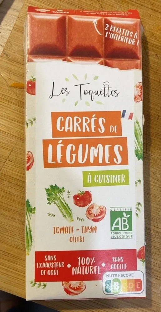 Carres de legumes