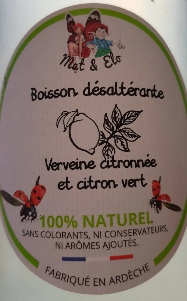 Verveine citronnée et citron vert