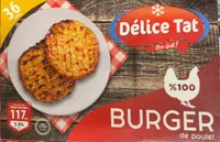 %100 BURGER de poulet