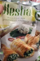 Rouleaux aux épinards et fromage