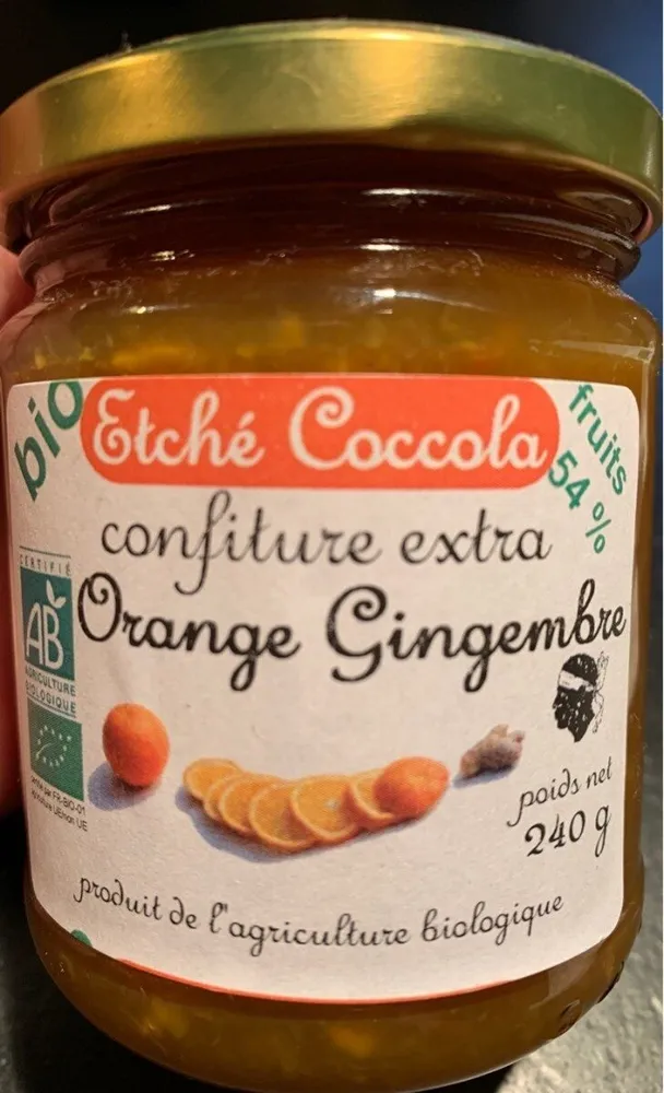 Confiture Orange Gingembre