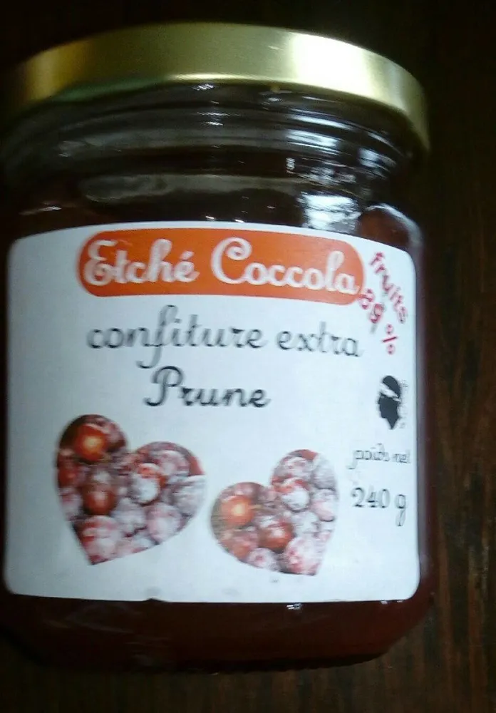 Confiture extra prune