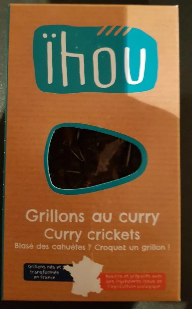 Grillons au curry