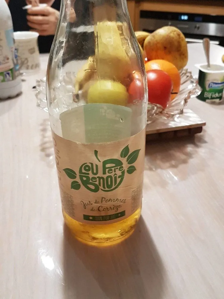 Lou Père Benoît jus de pomme de corrèze