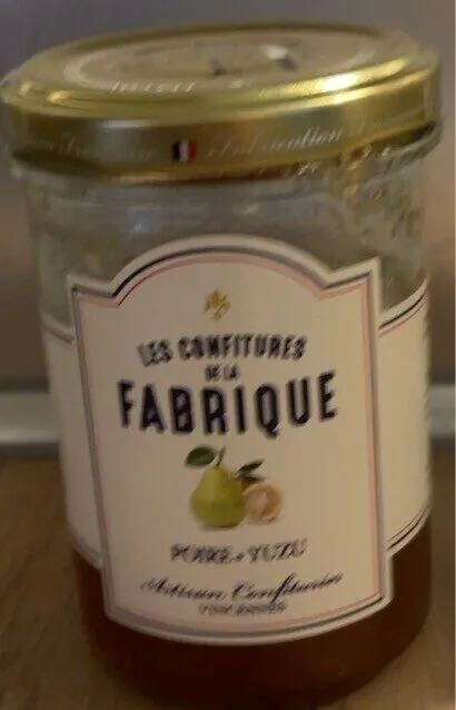 Confiture poire yuzu