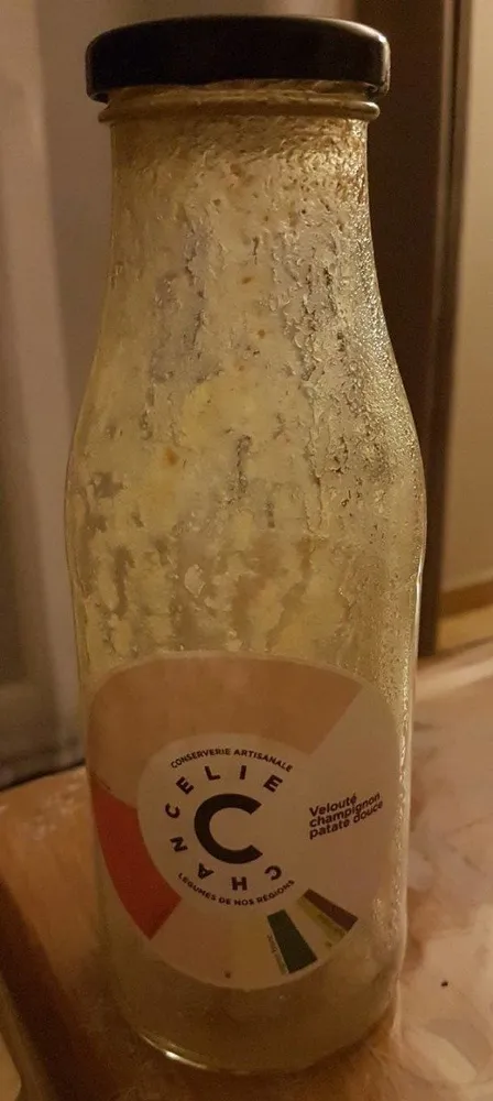 Velouté champignon patate douce