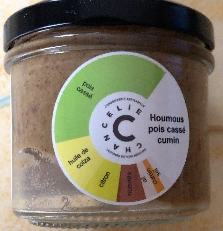 Houmous pois cassé cumin