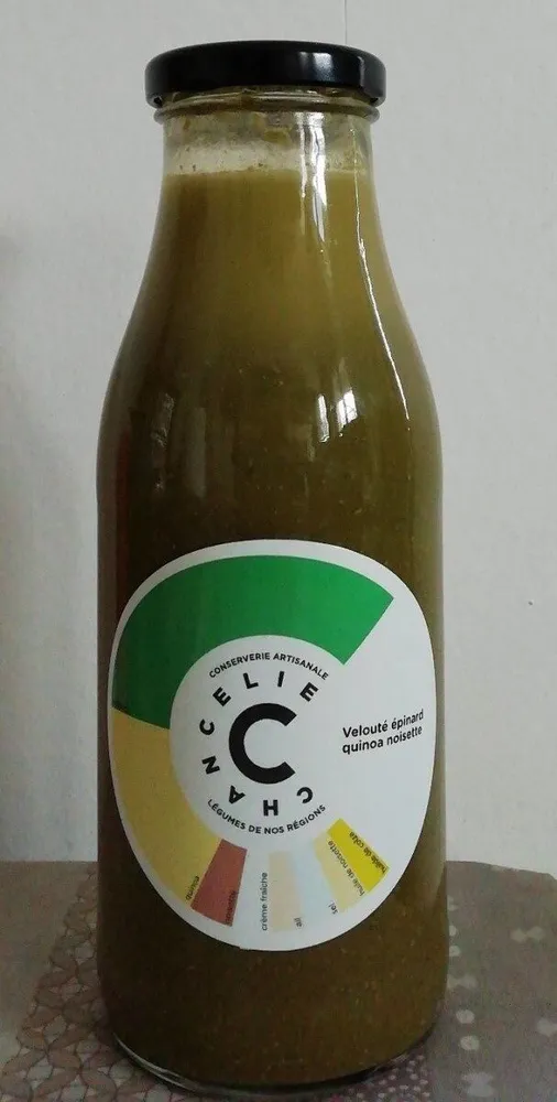 Velouté Épinard Quinoa Noisette