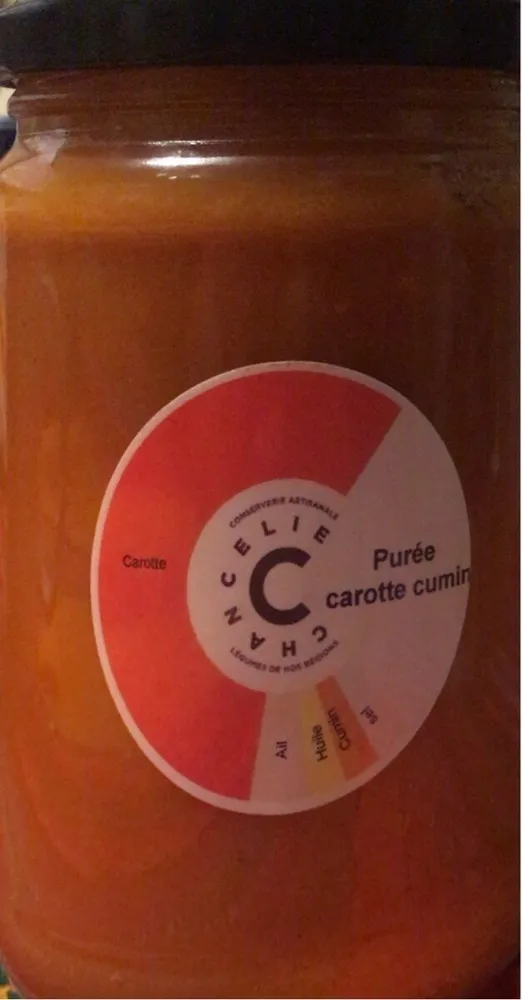 Puree carotte cumin