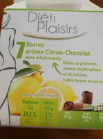 Barre arôme citron chocolat
