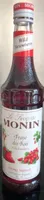 Sirop Fraise des bois