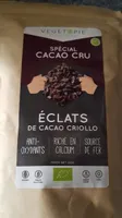 Eclats De cacao criollo